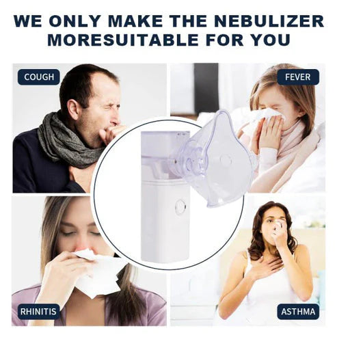 MegaMart™ Portable Mesh Nebulizer Machine for Adults & Kids